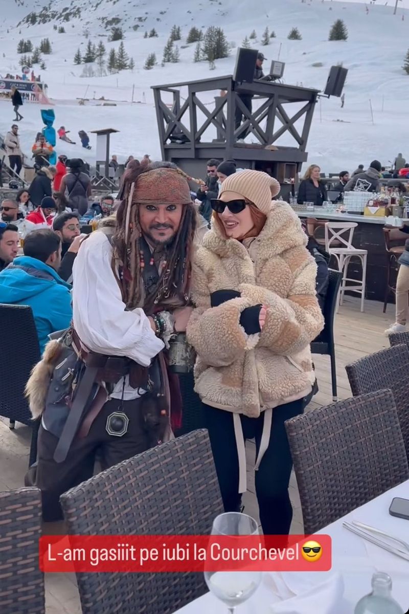 Lidia Buble și Johnny Depp