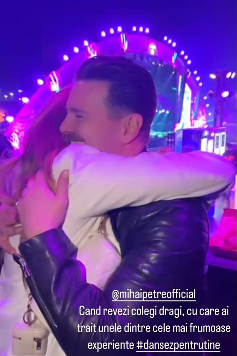 Iulia V&acirc;ntur și Mihai Petre