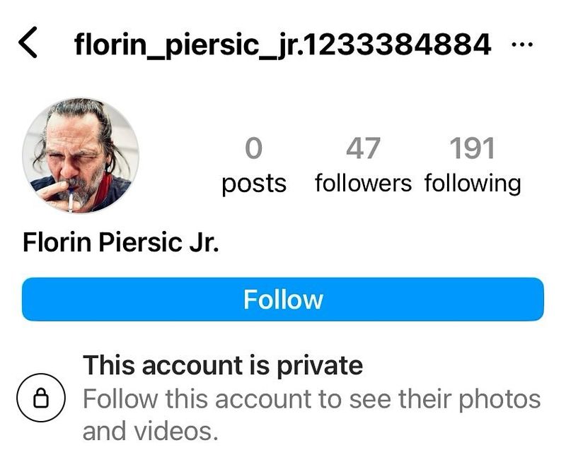 Florin Piersic Jr., victima escorcilor pe internet