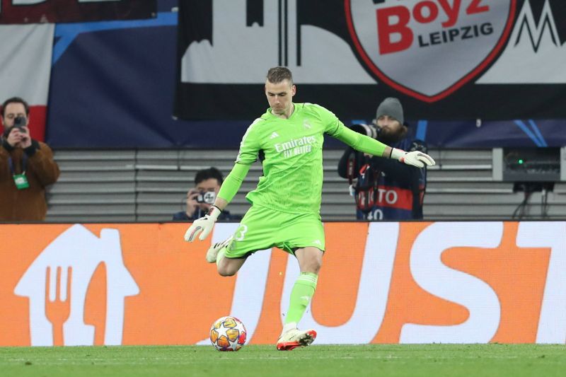 Andriy Lunin, portarul ucrainean de la Real Madrid