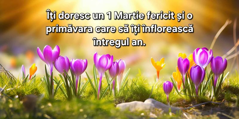 felicitari pentru 1 martie, urari si mesaje de 1 martie 