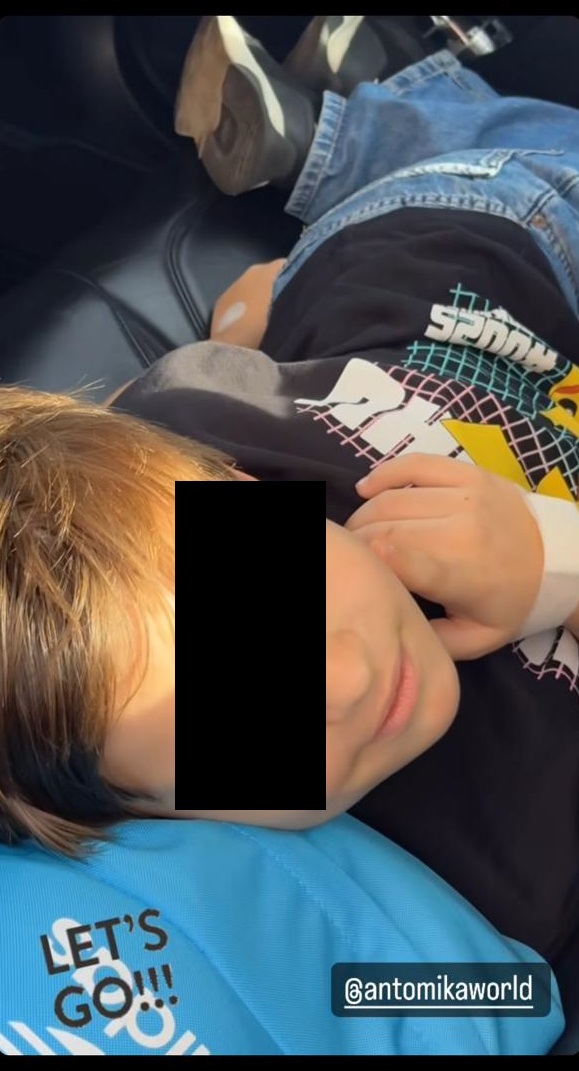 Fiul Giuliei Anghelescu și al lui Vlad Huidu 