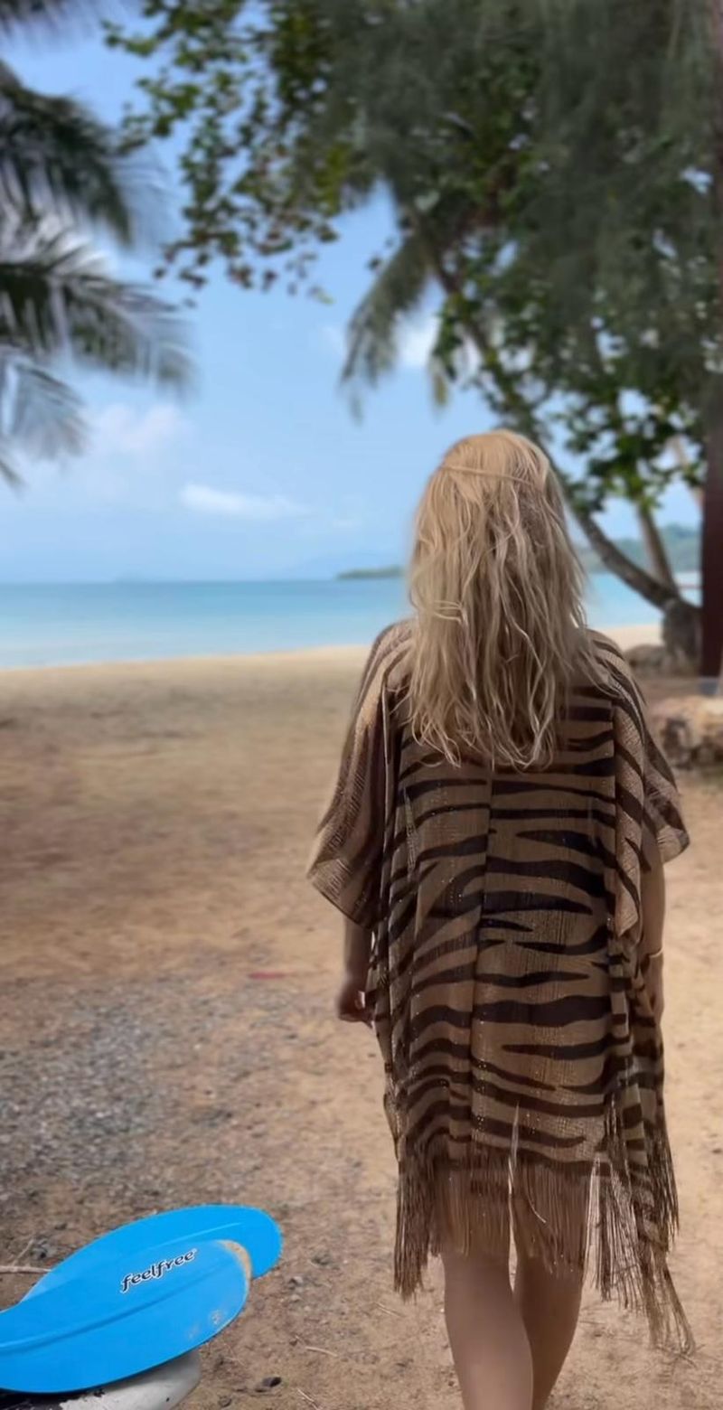 Andreea Bănică, vacanță în Thailanda