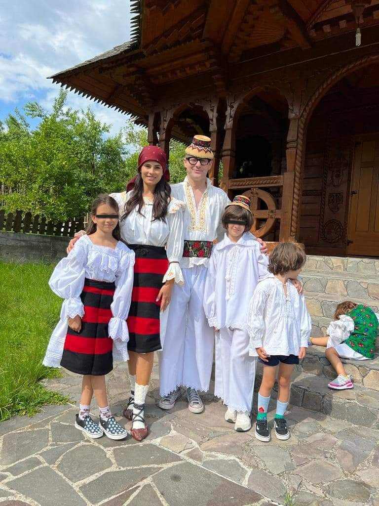 anca serea familie, anca serea copii, anca serea si adi sină 