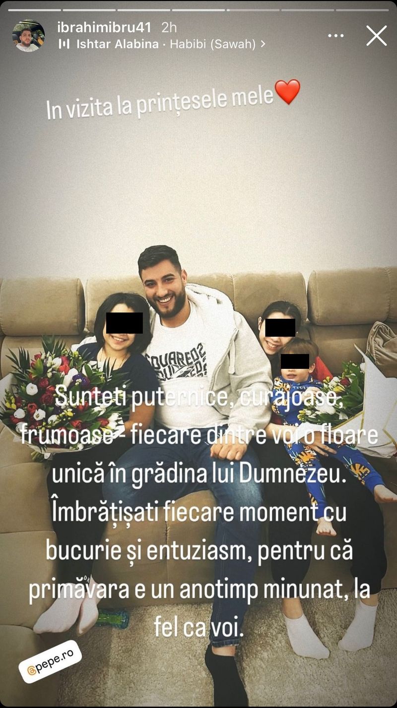 Ibrahim Ibru, alături de fiicele lui Pepe