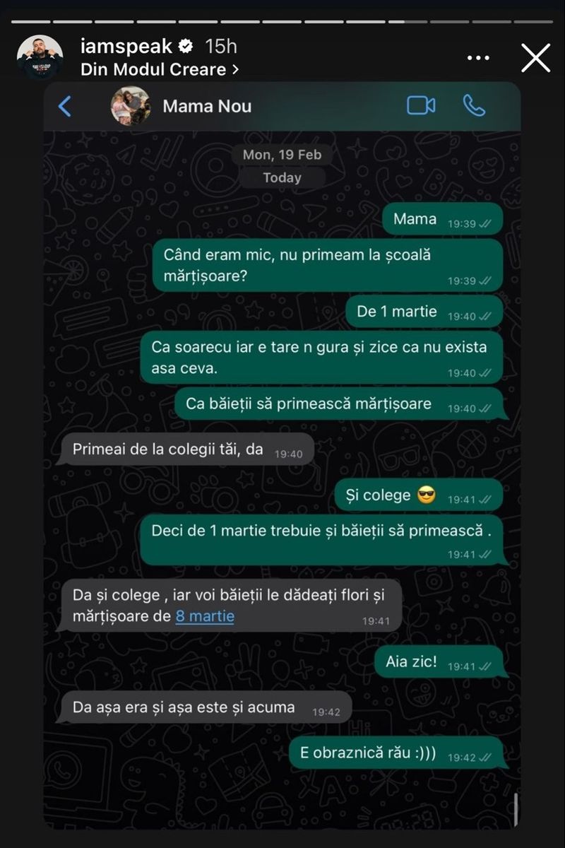 Speak și Ștefania