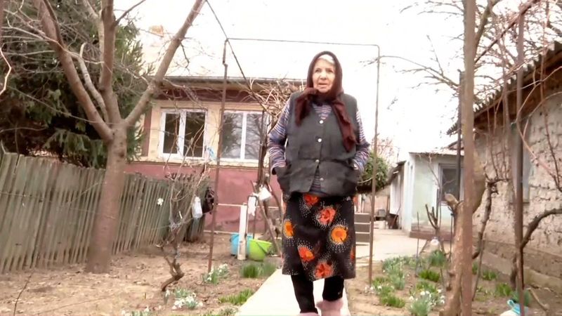 Bătrânica de 87 de ani din Ialomița batranica din ialomita