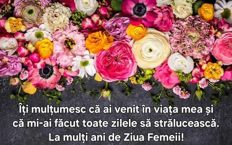 Mesaj de 8 martie