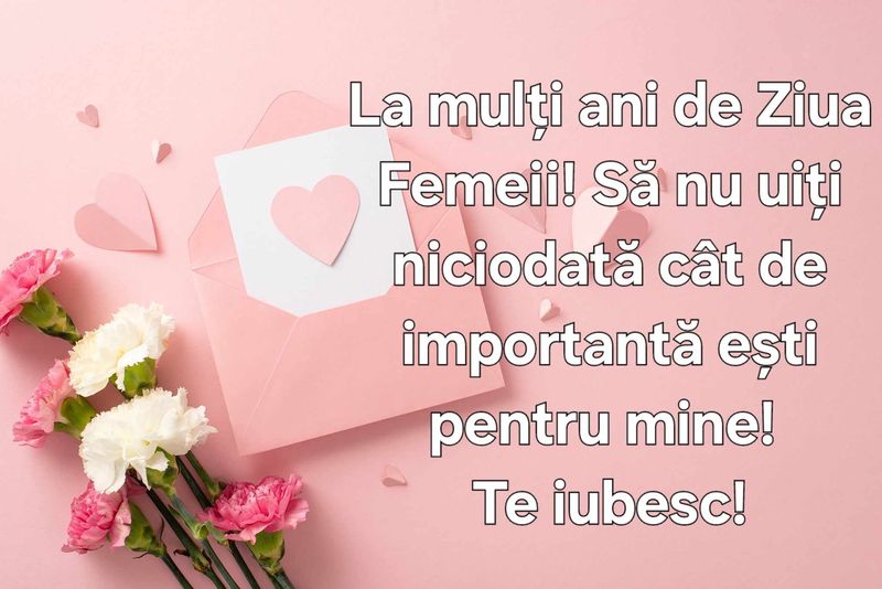 Urări de 8 martie, flori