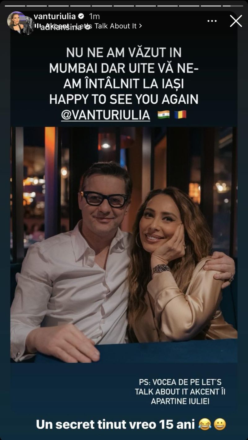 Iulia Vântur și Adrian Sînă Iulia Vântur și Adrian Sînă