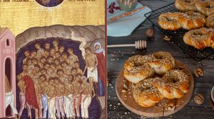 Icoană Sfinții 40 de Mucenici