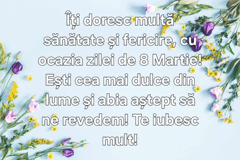 Urări de 8 martie