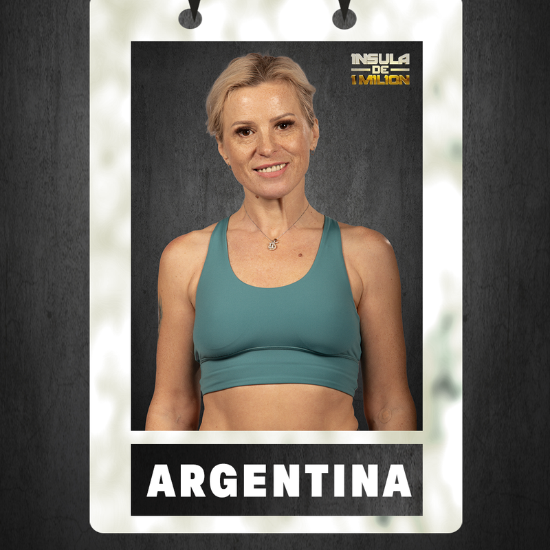 Insula de 1 milion, emisiune kanal d, 10 concurenti insula de 1 milion, ARGENTINA (Argentina Rusalina Korobian) 