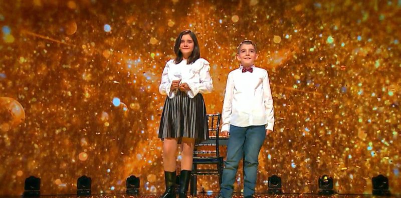 iustin si maria cazacu de la romanii au talent 2024, golden buzz romanii au talent 2024 