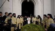 Preoți, procesiune de Florii în București