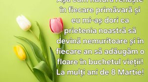Felicitare pentru prietenă de 8 martie   felicitare 8 martie, felicitare pentru prietena de 8 martie