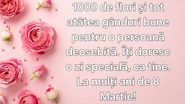 imagine si mesaj de 8 martie, mesaje cu imagini pentru ziua femeii 