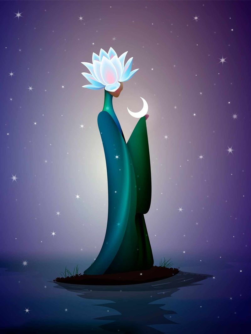 luna noua ilustratie, luna noua in martie 