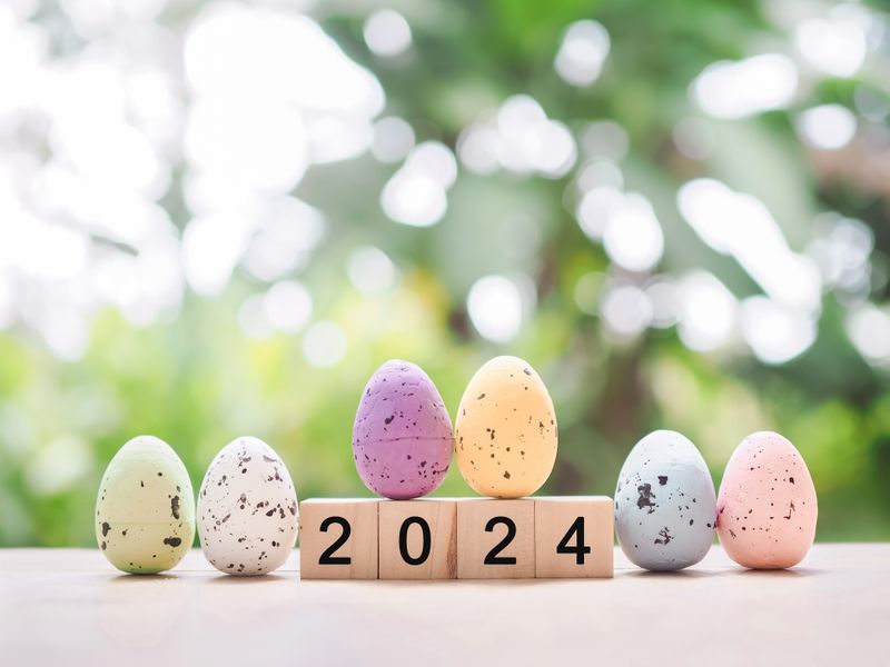 Decorațiune 2024, ouă Paște