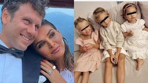 Colaj Alina Pușcaș și familia sa