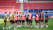Jucătorii de la Manchester City se antrenează