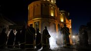 Slujbă în Vinerea Mare, Biserică din București