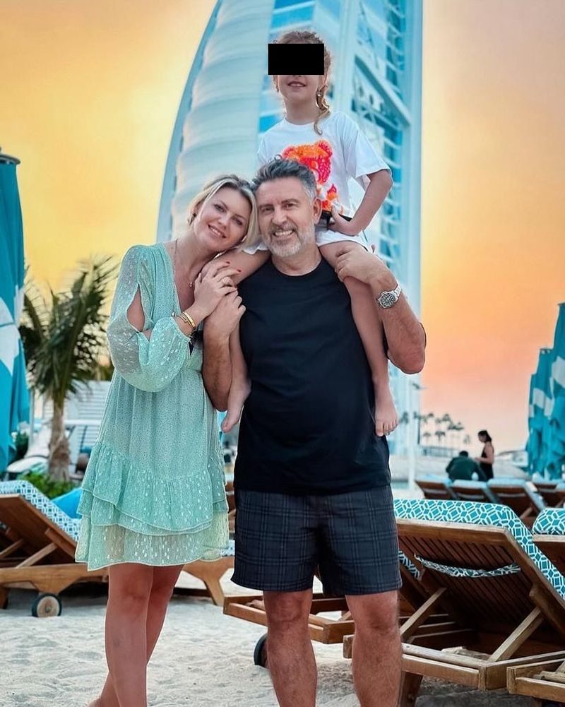 Alexandru Sautner și familia sa
