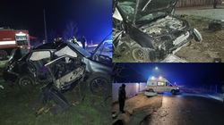 Imaginile groazei de la locul accidentului din Vaslui, în urma căruia 5 tineri au ajuns în stare gravă la spital! Un bărbat de 21 de ani a rămas fără un picior
