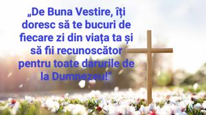Imagine cu mesaj de Buna Vestire
