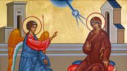 Buna Vestire: Îngerul Gavriil și Fecioara Maria