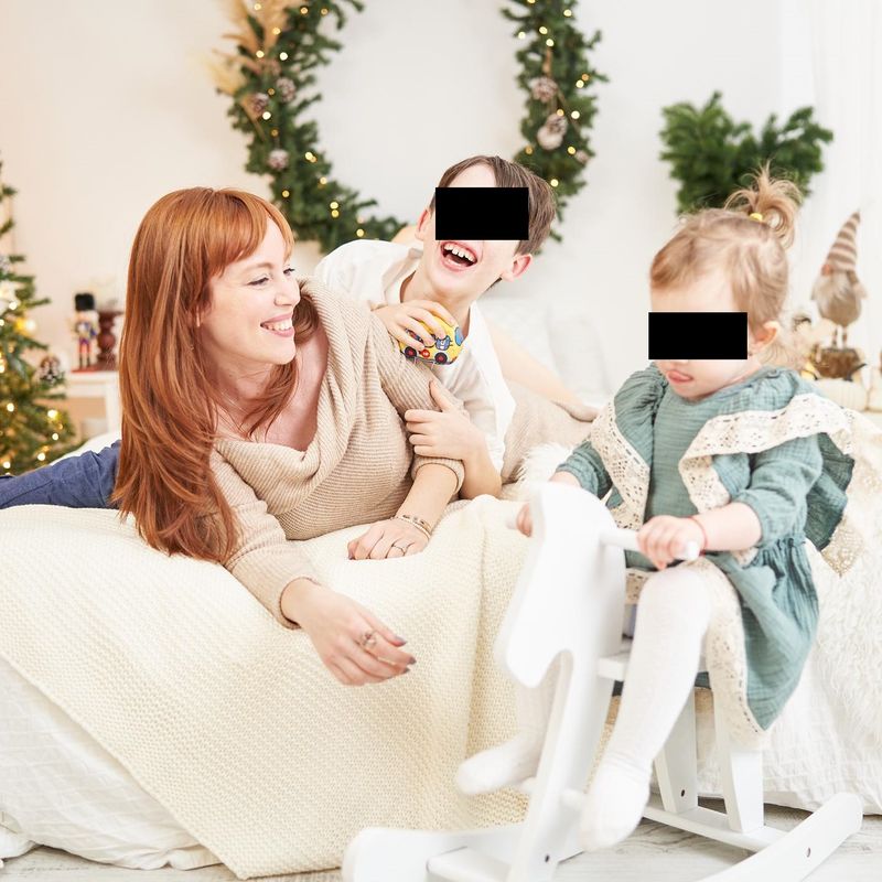 Olimpia Melinte, alături de copiii săi