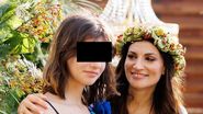 Ioana Ginghină și fiica 