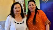 Oana Roman și mama sa, Mioara Roman