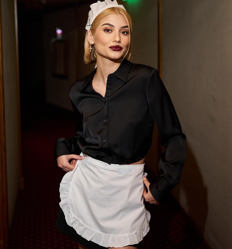 andia la filmările unui clip, cine este andia, andia biografie 