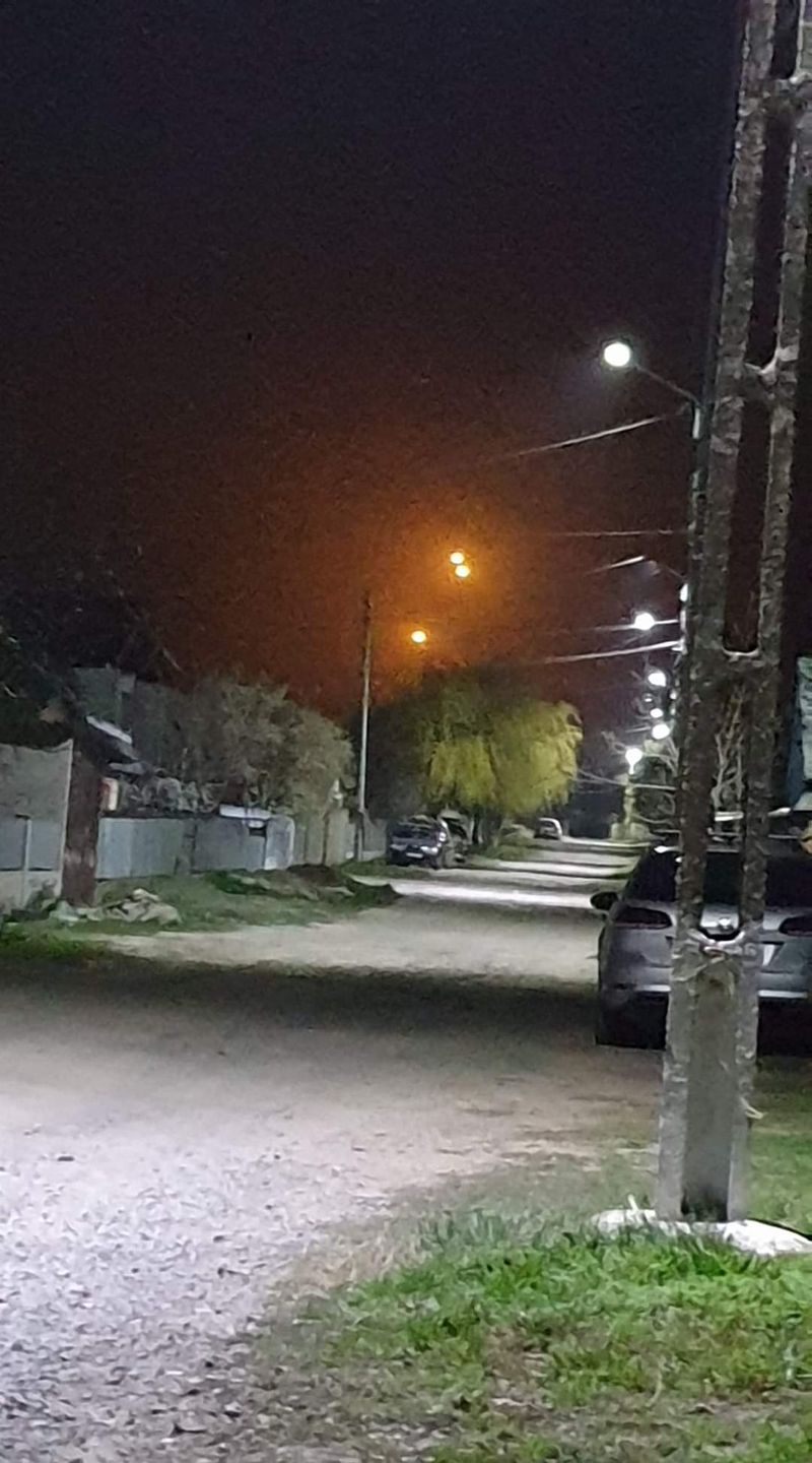 Lumini neobișnuite pe cerul din Galați