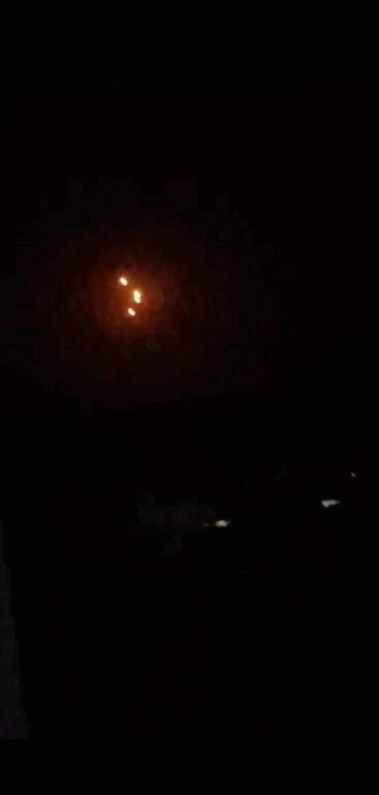 Lumini neobișnuite pe cerul din Galați