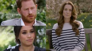 Kate Middleton, Prințul Harry și Meghan Markle 