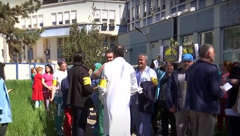 Grevă de avertisment &icirc;n spitale