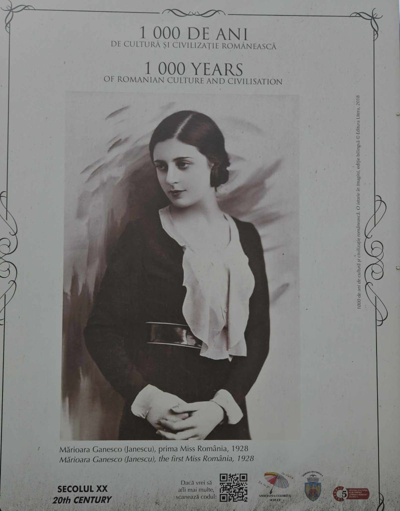 Mărioara Ganesco prima Miss România Mărioara Ganesco