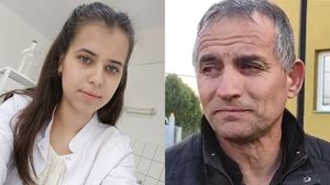 Colaj Andreea Morega și tatăl său