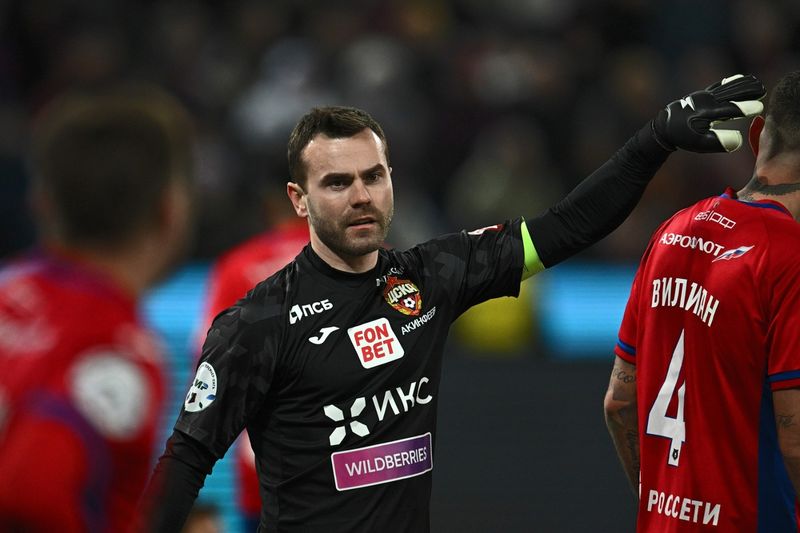 Igor Akinfeev, fotbalistul celor de la ȚSKA Moscova