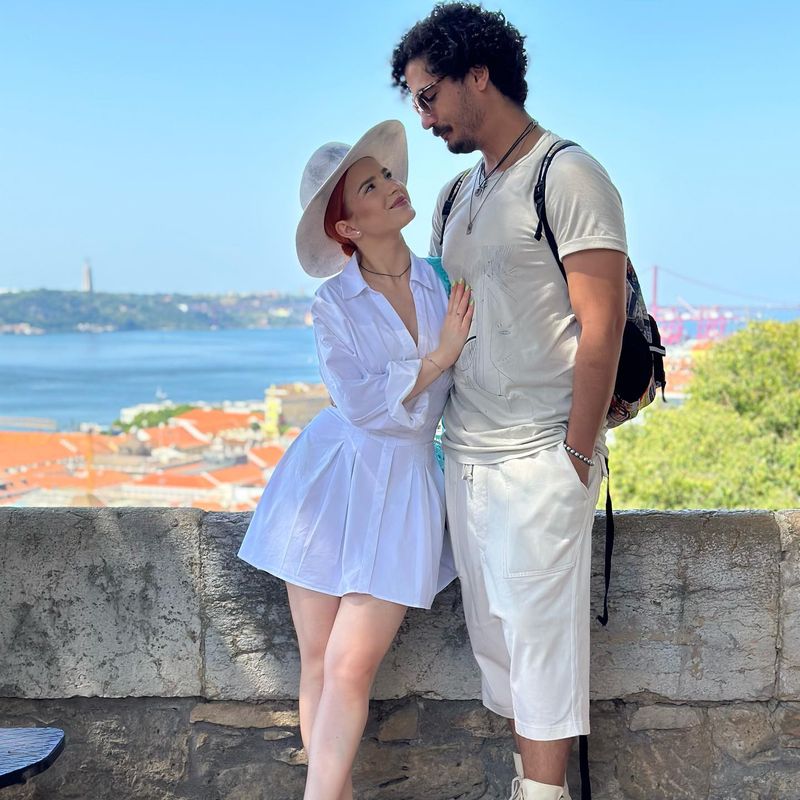 Cristina Ciobănașu și iubitul său, Alexandru Mureșan