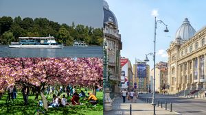Lacul Herăstrău, parc, Calea Victoriei, București