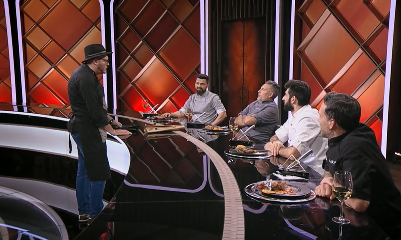 Mario Dumitru și cei 4 jurați de la Chefi la cuțite