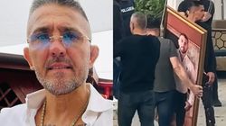 Imagini greu de privit la priveghiul lui Costel Corduneanu! „Stăpânul Moldovei”, plâns în hohote pe cântecele de jale ale lui Florin Salam