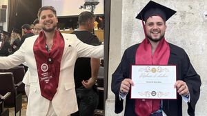 „În mod oficial, sunt avocat” Nepotul lui Florin Salam a terminat Dreptul și a devenit avocat! Adrian este singurul din familia sa care a reușit să ia BAC-ul