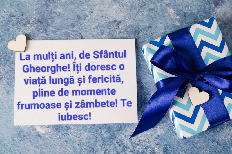 Mesaj de Sf&acirc;ntul Gheorghe