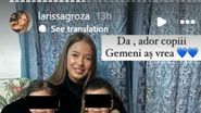 Larisa, fosta concurentă „Casa Iubirii”, anunț copii