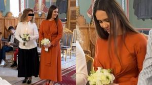 Mădălin Ionescu a lăsat-o singură pe Cristina Șișcanu în fața altarului! Ce s-a întâmplat în timpul slujbei pe care cei doi au organizat-o alături de nași: „Mirele avea treabă”