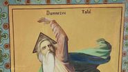 dumnezeu tatal, pictura pe peretele unei biserici